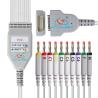 Buy cheap 2.4m DB15 ECG Cable One Piece 10 Lead Banana EKG Cable Compatible GE Marquette from wholesalers