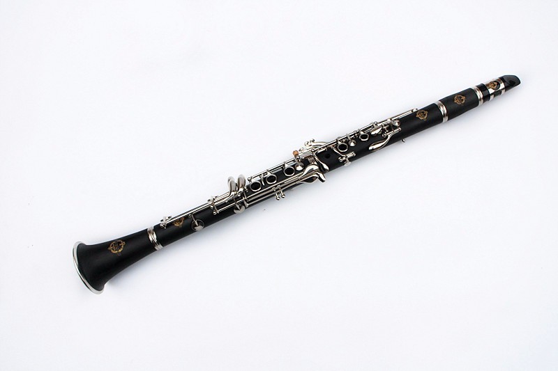 constansa instrumentProfessional Performance Level Ebony Wood Silver Plated 18 Keys 4 Rings G Tone German Style Clarinet