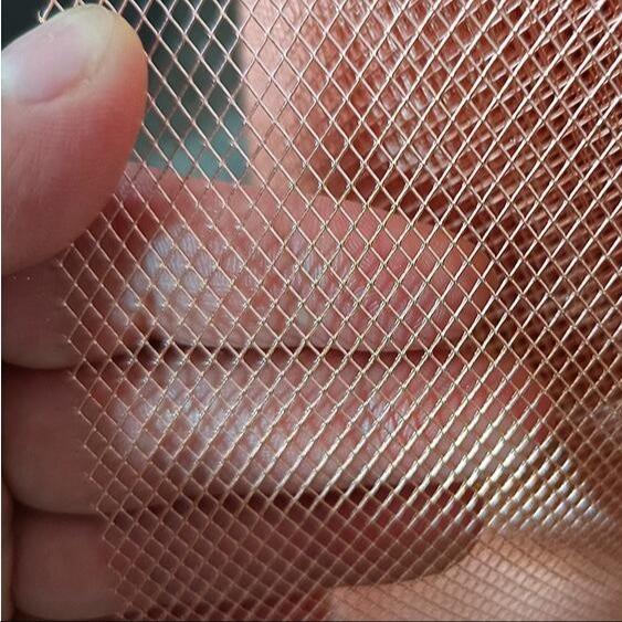Buy cheap Micro Expanded Copper Mesh For Aircraft Lightning Defense from wholesalers