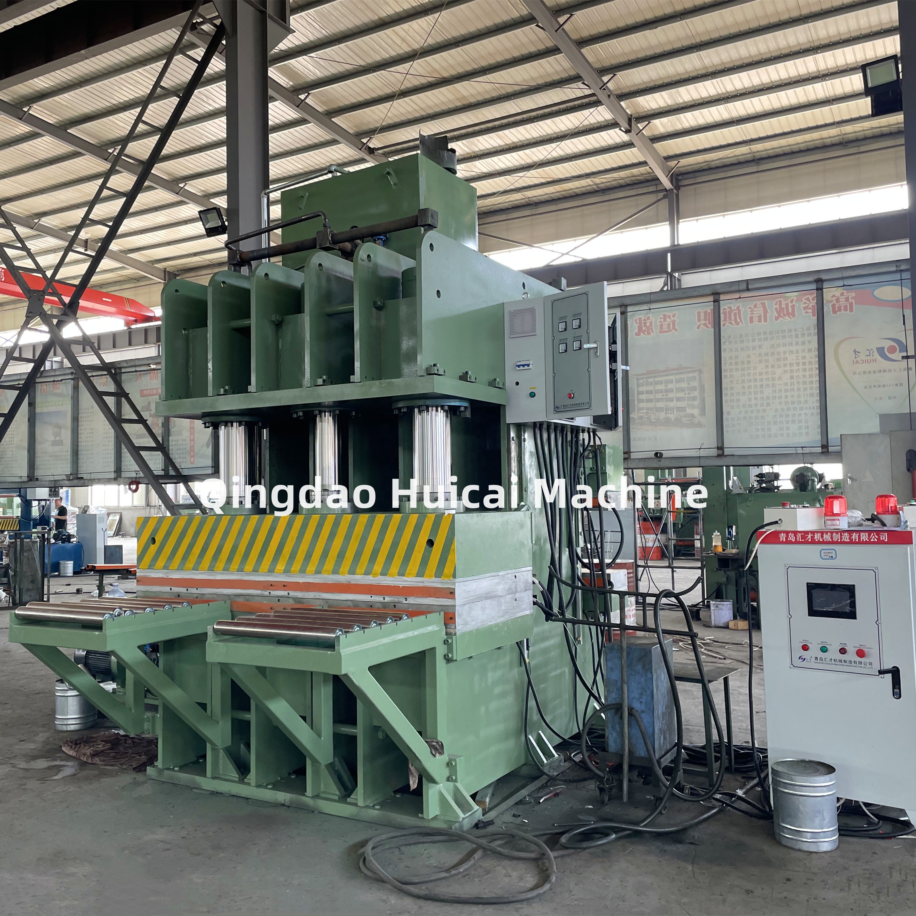 Jaw Type Vulcanizing Press for Tyre Tread Production Rubber Tread Making Machine