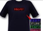 2015 new fashion design led t shirt wholesale