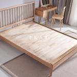 Bed Room Set Modern Adult Loft European Style Wooden Bed