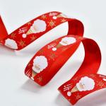 FAMOUS Christmas Ribbon Gifts Tapes Webbing Wholesale Satin With Logo Party Home