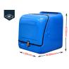 Buy cheap Waterproof Insulated Motorcycle Delivery Box , 113L White Motorbike Pizza Delivery Box from wholesalers