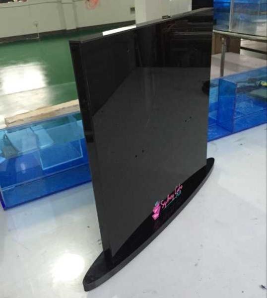 Buy cheap Black Count Panel 45x47cm One Side Branded Display Stands Acrylic from wholesalers