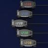 Buy cheap IP67 Digital Calibrate Led Motorcycle Volt Meter 120cm Wire Length from wholesalers