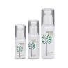 Buy cheap Cylindrical Shape Cosmetic Plastic Container 100ml With White Lotion Pump Sprayer from wholesalers