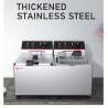Buy cheap Electric 12 Liter Commercial Double Baskets Deep Fryers Machine for Your Food Service from wholesalers