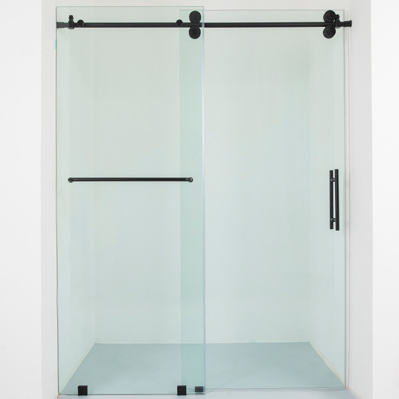 QJYSDG01 3mm-12mm Thickness Frameless Sliding Shower Door for Bathroom