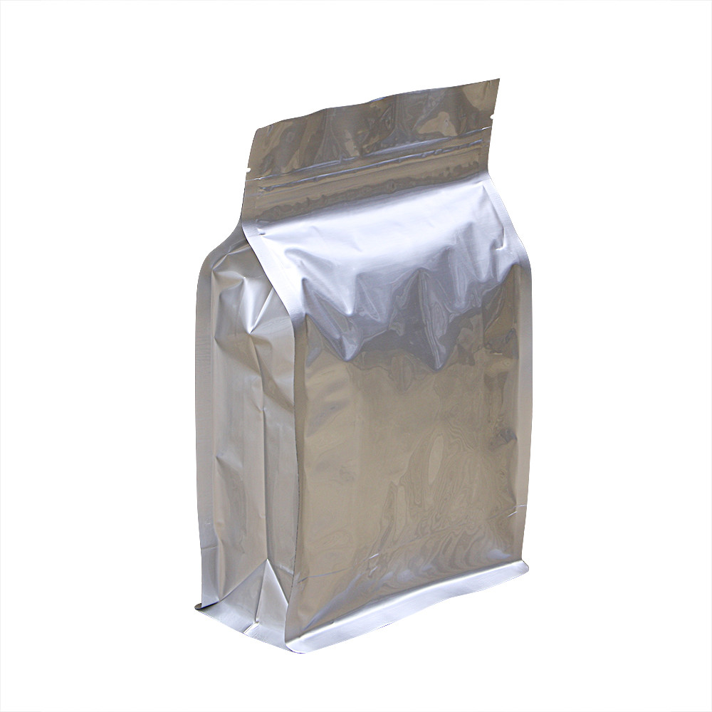 Stand up Eight Sides Sealed Aluminum Foil Plastic Coffee Zipper Pouch