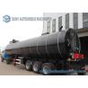 Buy cheap 3 Axle Flue Heating Asphalt Tanker Trailer 52000 Liters Bitumen Tanker from wholesalers