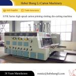 Efficient Corrugated Box Die Cutting Machine , Flexo Die Cutter For Carton