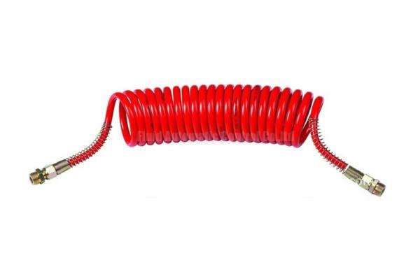 Buy cheap Nylon PA6 PA12 Red Recoil Hose , 12mm Outer Dia Polyamide Tube For Pneumatic Brake System from wholesalers