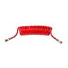 Buy cheap Nylon PA6 PA12 Red Recoil Hose , 12mm Outer Dia Polyamide Tube For Pneumatic Brake System from wholesalers