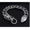 Buy cheap Thai Vintage Sterling Silver Dragon Bracelet Men's Jewelry (B111702) from wholesalers