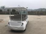 4 Wheel Left Hand Drive 48V Electric Sightseeing Car For Amusement Parks