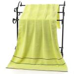 Six Color Striped Bath Towel Set Sustainable Thick Absorbent Cotton Great for