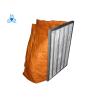 Buy cheap Medium Efficiency F6 Pocket Air Filter Hvac Duct Cleaning , Low Initial Pressure Drop from wholesalers
