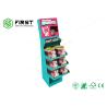 Buy cheap Corrugated Cardboard Floor Displays 4C CMYK Customized Size For Food Promotion from wholesalers