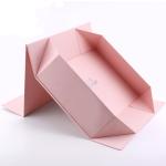 Personalized Rigid Magnetic Foldable Gift Box Cardboard Packaging Box With