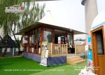 Durable Luxury Glamping Tents Structures For Resorts 25 Years Life Span