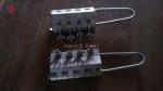 Bolt Anti Twist Steel Rope Gripper Stringing Conductor Come Along Clamp For