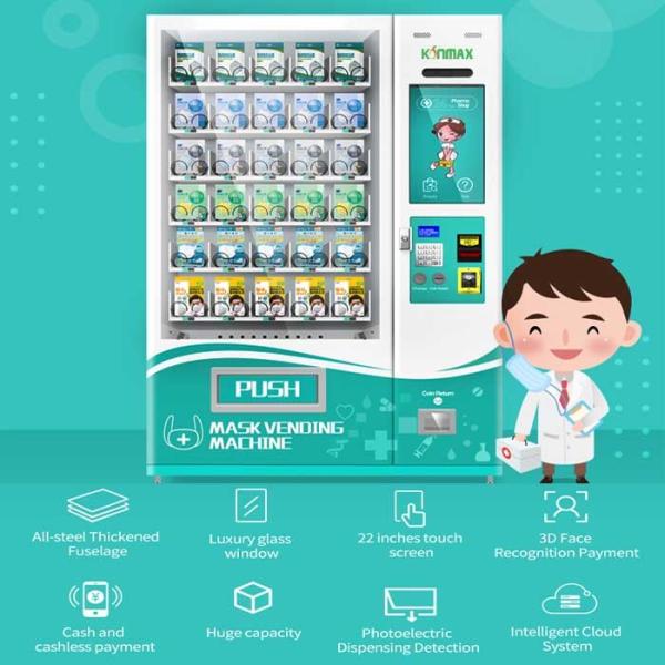 Buy cheap Medical Supply Vending Machines Portable Sanitizer For Face Mask from wholesalers