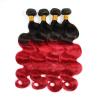 Buy cheap 3 Bundles Remy Ombre Human Hair Extensions Last Long Time For Girls from wholesalers