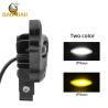 Buy cheap Black Bull Horn Cartoon White Yellow Motorbike Spotlight LED Lamp Accessories from wholesalers