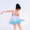 Buy cheap Two Tones Kids Dance Clothes Confetti Sequin Tiered Skirt For Stage Performance from wholesalers