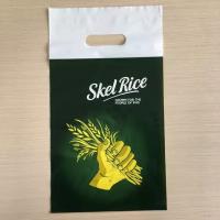 Buy cheap Eco Friendly Carrier Die Cut Handle Printed Plastic Bag product