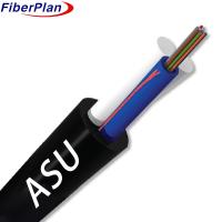 Buy cheap Outdoor Single Double Sheath Outdoor Aerial Fiber Optic Cable Mini ADSS ASU 2-12 product