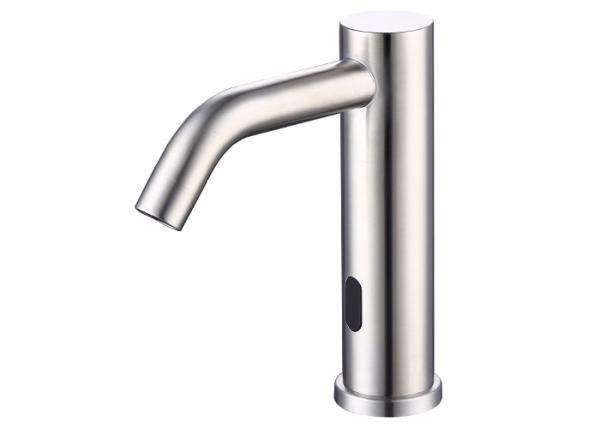 Buy cheap Stainless Steel 304 Material hospital faucet sensor mixer tap satin finished pubic place mixer from wholesalers