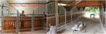Buy cheap Strand woven carbonized classic bamboo equine horse shed stall with tube wire from wholesalers