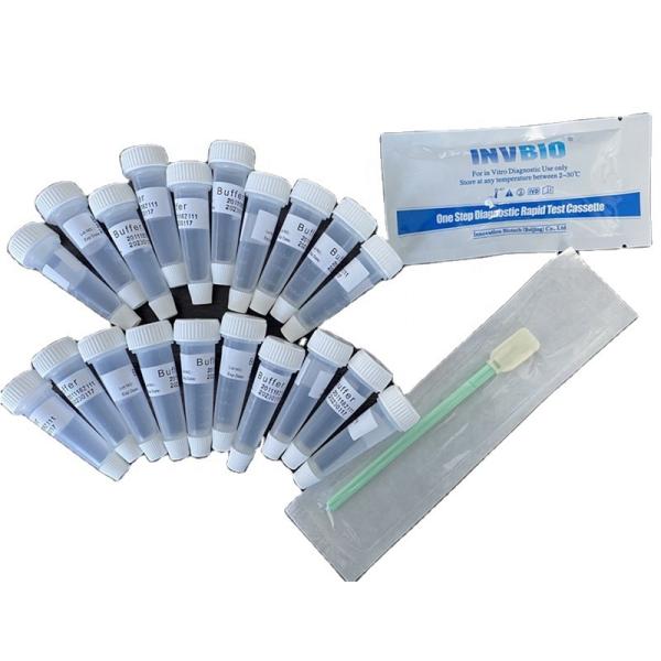 Buy cheap 10-20min Fast Coronavirus Saliva At Home Antigen Test Kit CE FSC from wholesalers
