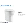 Buy cheap Round Comfort Height Wall Faced Toilet Washdown Ceramic Two Piece WC For Bathroom from wholesalers
