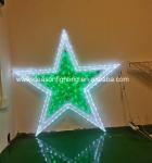 large lighted christmas star