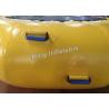 Buy cheap Yellow / Blue Inflatable Water Toy PVC Inflatable Trampoline For Water Park from wholesalers