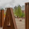 Buy cheap Metal Letter Corten Steel Abstract Sculpture from wholesalers
