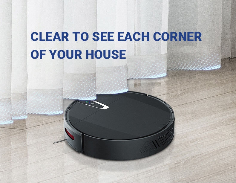 2021 V3S Pro Tuya APP and Remote Control Make Map Smart Self Cleaning Robot Cleaner