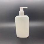 Empty 150ml Lotion Bottle Recyclable Black HDPE Plastic Pump Bottles