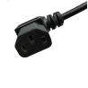 Buy cheap UL 3 Pin Extension Power Cord 7A 10A 125V JET Connector Black US Cable from wholesalers