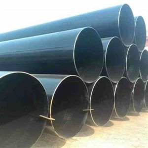 Exteral PE Coated S235J2 BS1387 ERW Steel Pipe