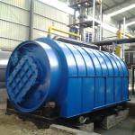 300 Square Meters Area Needed for Waste Tire and Plastic to Fuel Oil Pyrolysis