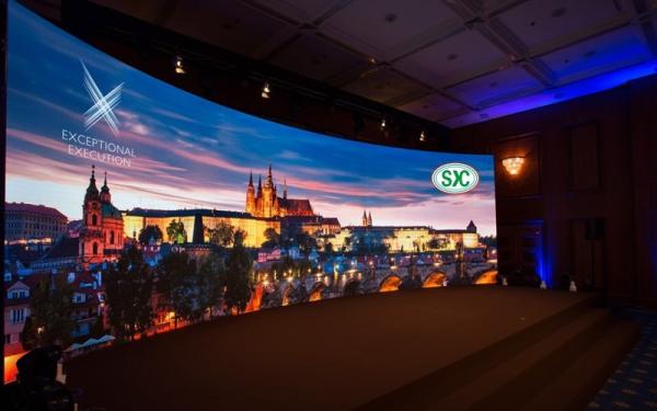 Quality Stage background / Show full color Rental LED Display p2.5 1R1G1B SMD 3 in 1 for sale