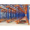 Buy cheap Flexible Operation Radio Shuttle Racking 1000-5000kgs Blue Orange SS400 from wholesalers