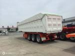 80 Tons Hydraulic Side Box Tipper Dumper Dump Semi Truck Trailer for Nigeria