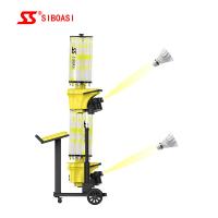 Buy cheap SIBOASI S8025 Badminton Shuttlecock Shooting Machine product