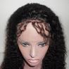 Buy cheap Afro Curl Virgin Human Hair Full Cuticle Brazilian Lace Wigs for african women from wholesalers