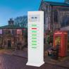 Buy cheap Coins / Bills Accepted Cell Phone Charging Stations Advertising In Train Station from wholesalers
